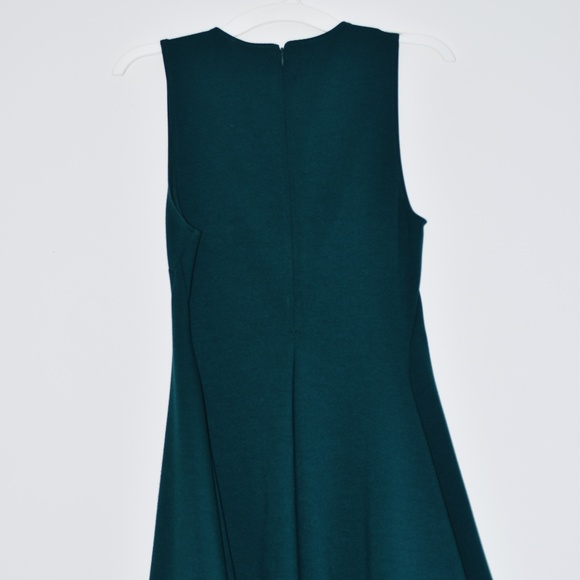 Dark Green skater dress with crystal design - Picture 5 of 7